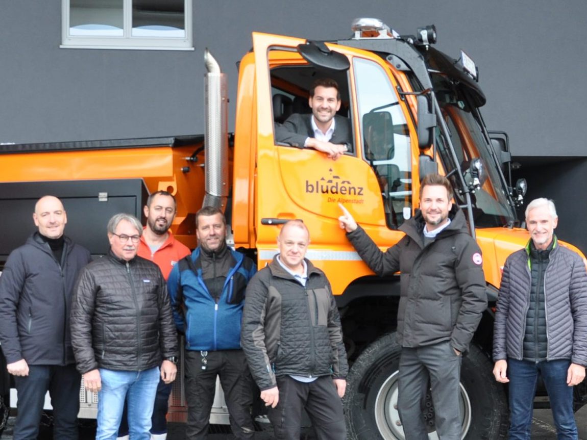 Neue Autos für den Bauhof und für die Forstabteilung in Bludenz