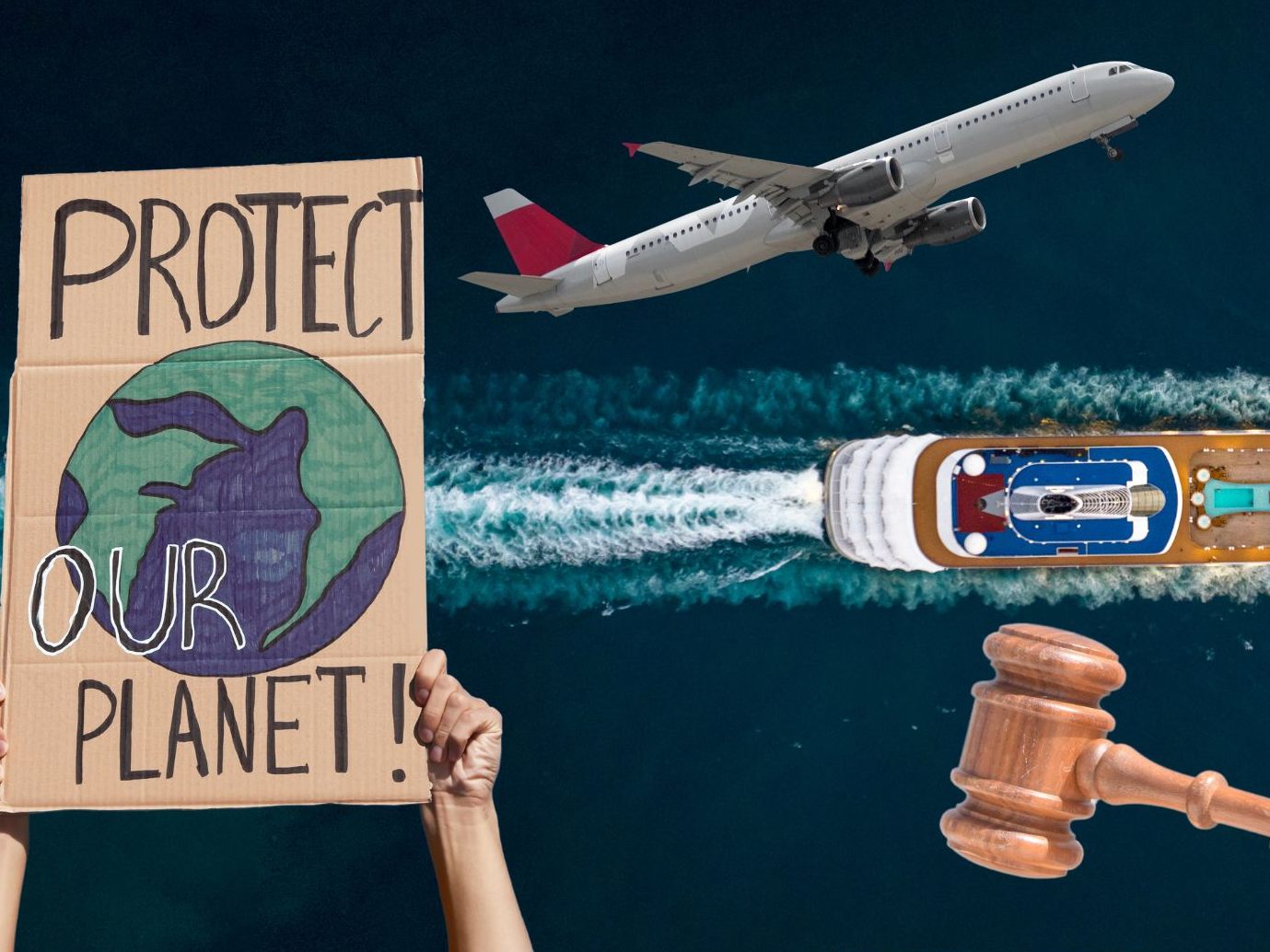 Mehrere Umweltorganisationen werfen der EU-Kommission vor, Flugzeuge und Schiffe trotz hoher Klimaschädlichkeit mit einem nachhaltigen Label zu versehen.