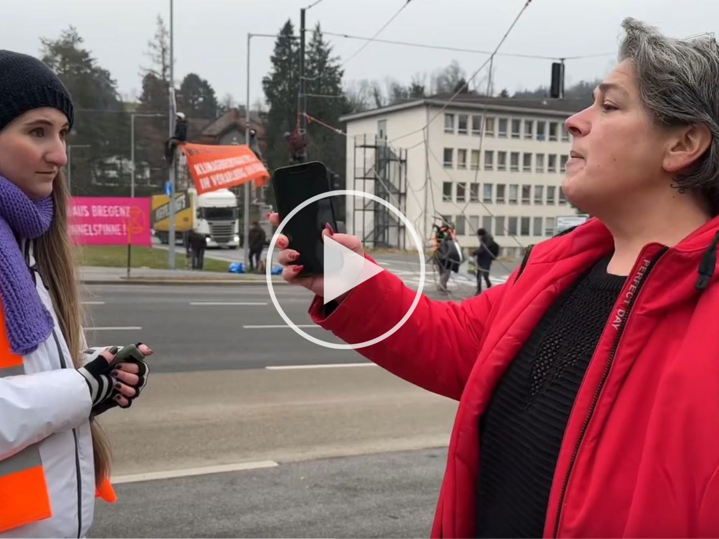 Alexandra aus Meiningen kann den Protesten nichts abgewinnen