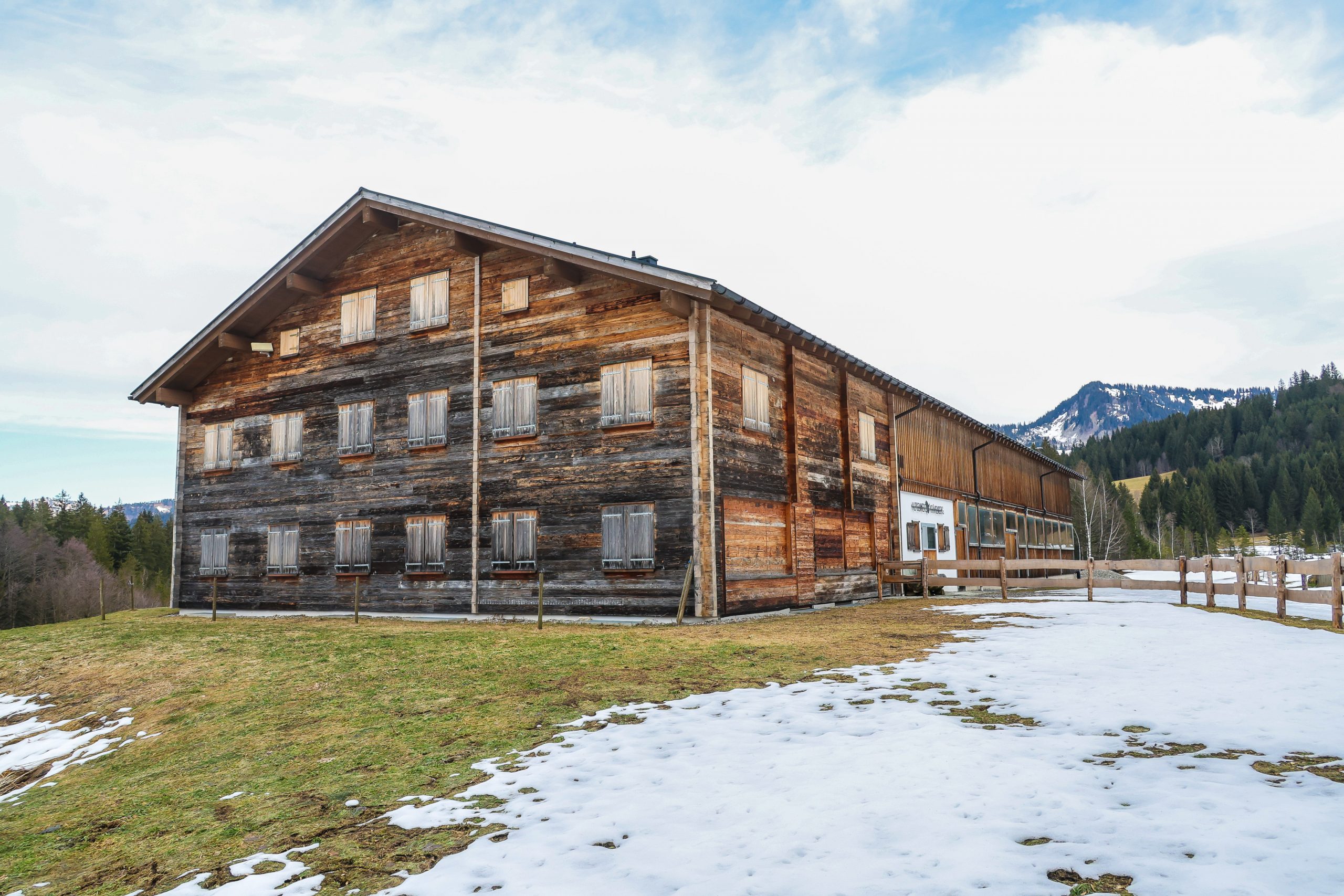 Die Alpe Krähenberg in Vorarlberg.