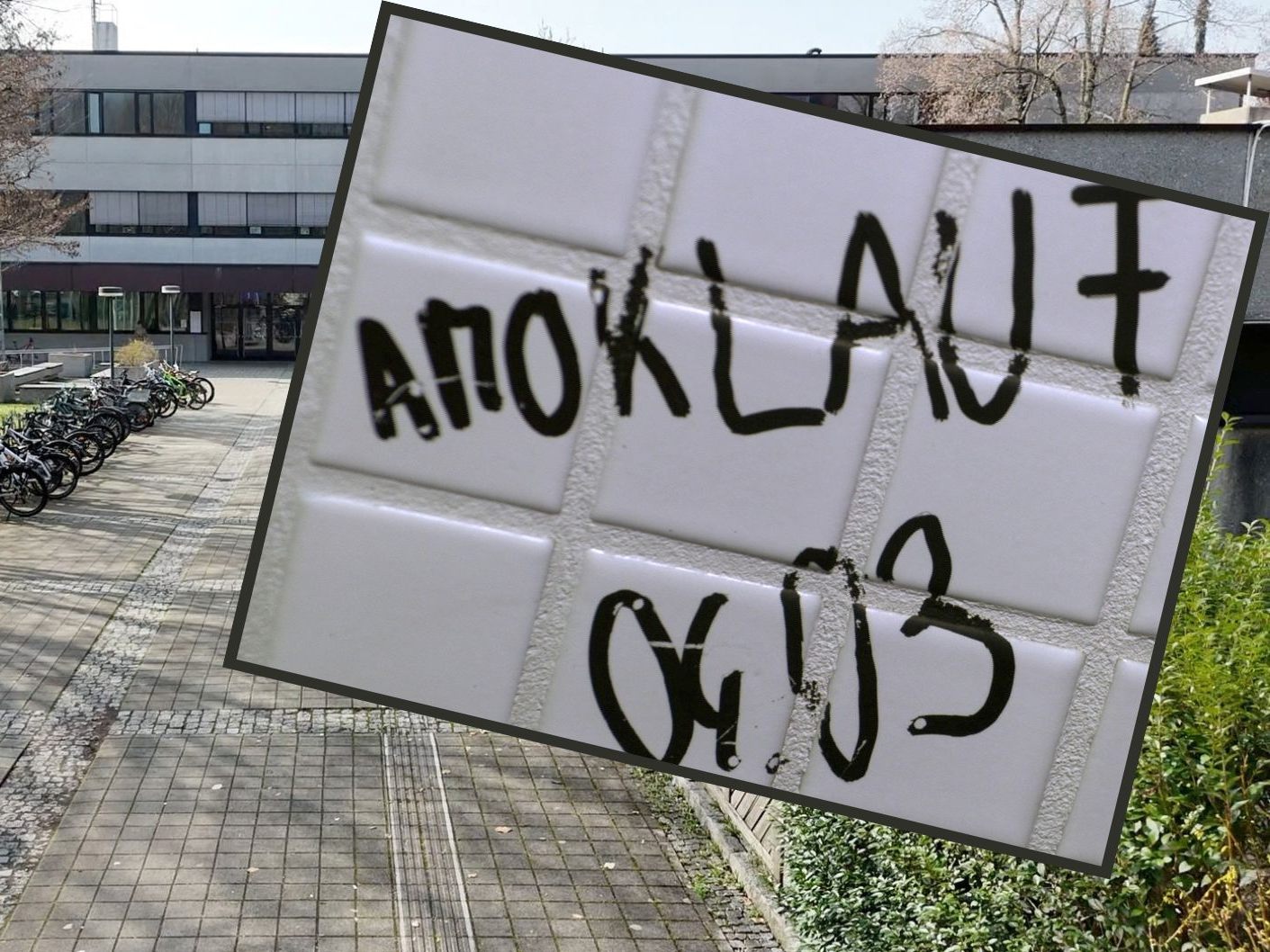 Eine Amoklauf-Drohung hält das BG Blumenstraße in Atem.