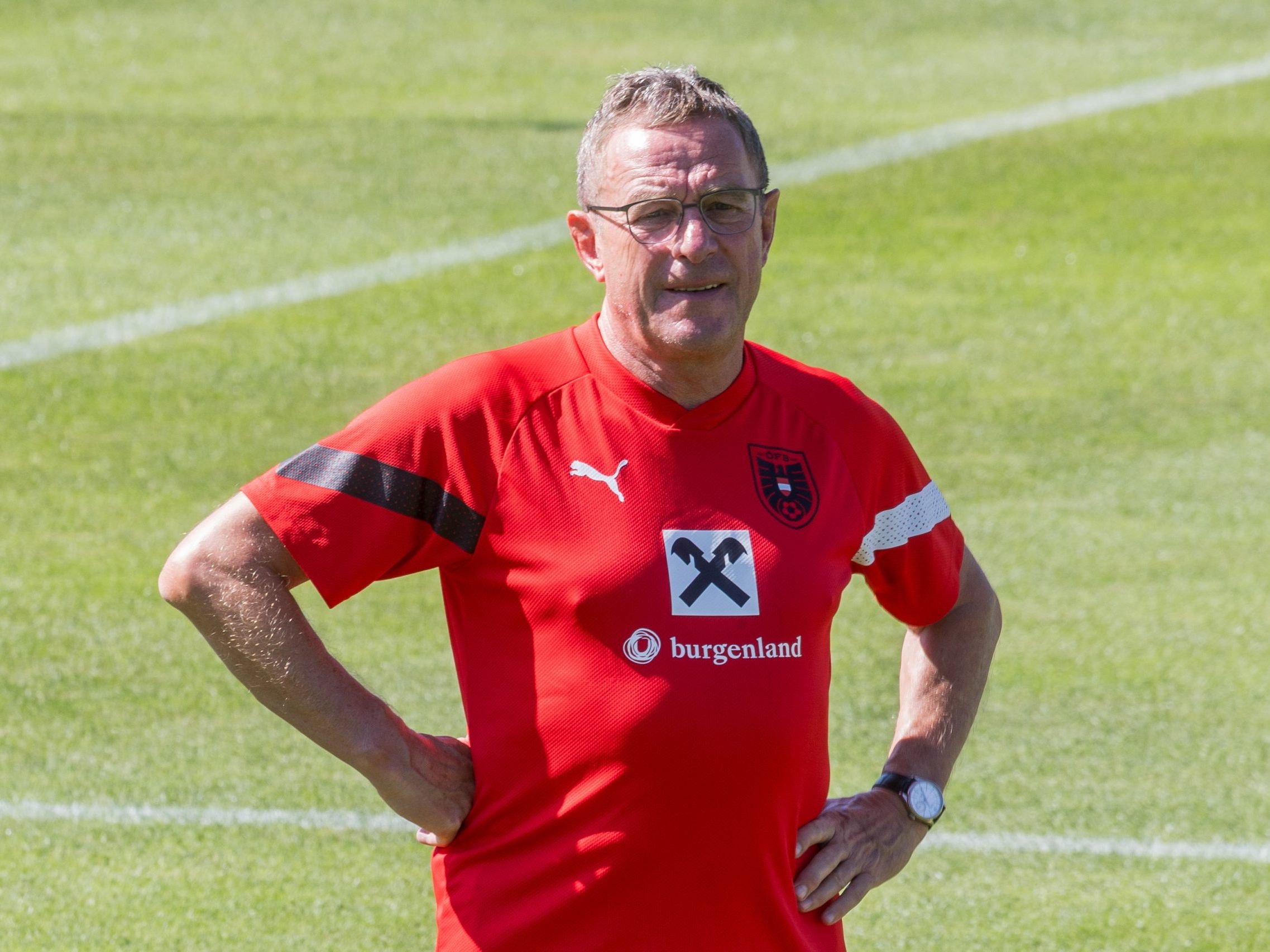Testspiel Österreich-Türkei steigt im März in Wien. Im Bild: Ralf Rangnick.