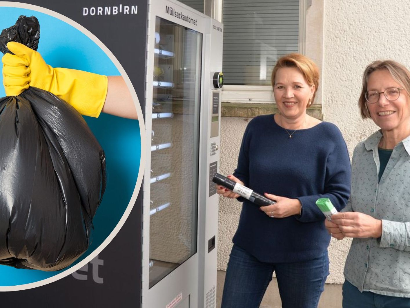 Automat für Müllsäcke für Dornbirn