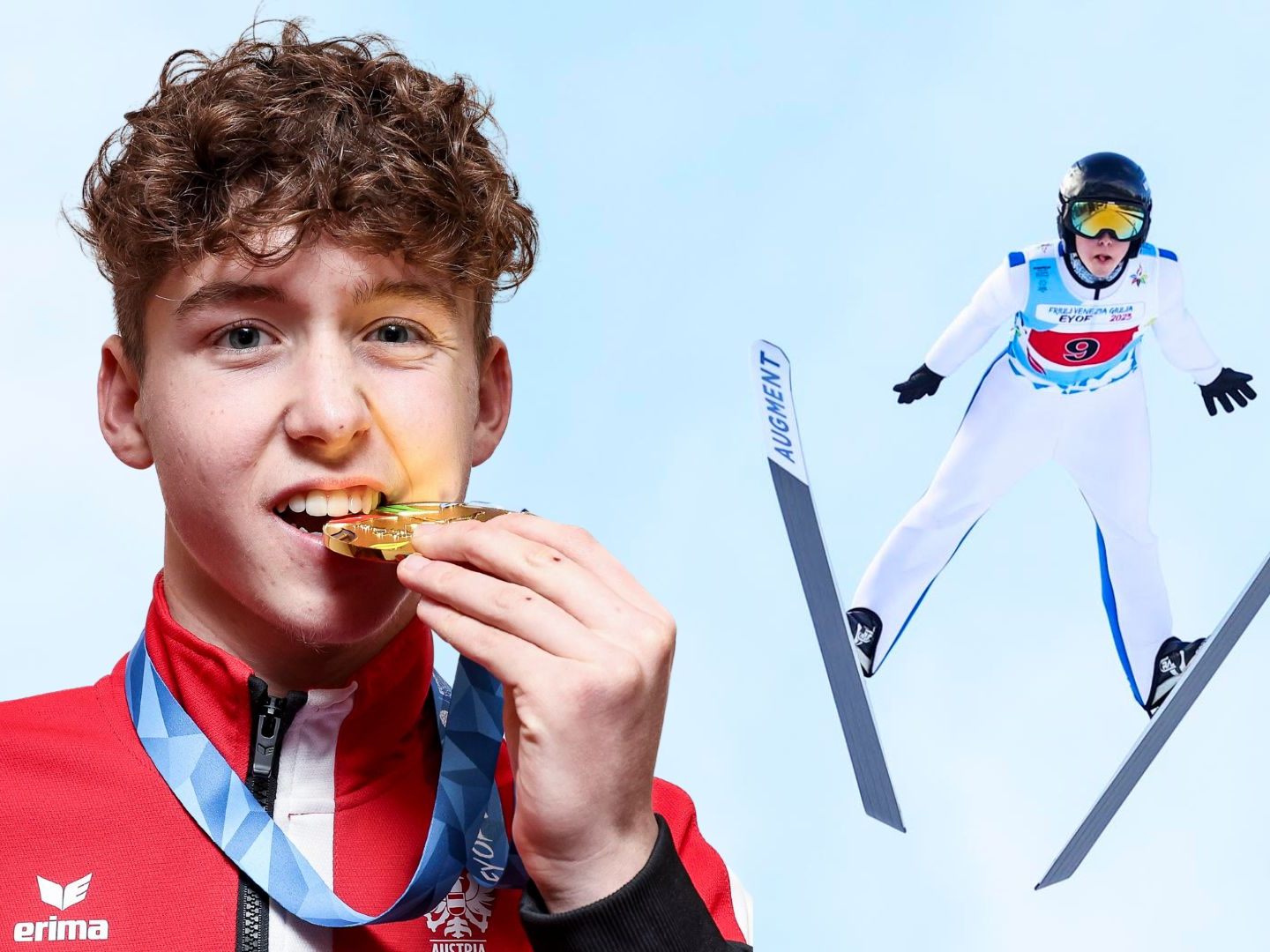 Johannes Pölz holte zuletzt bei den Juniorenweltmeisterschaften in Planica (Pol) zweimal Gold mit dem rot-weiß-roten Team