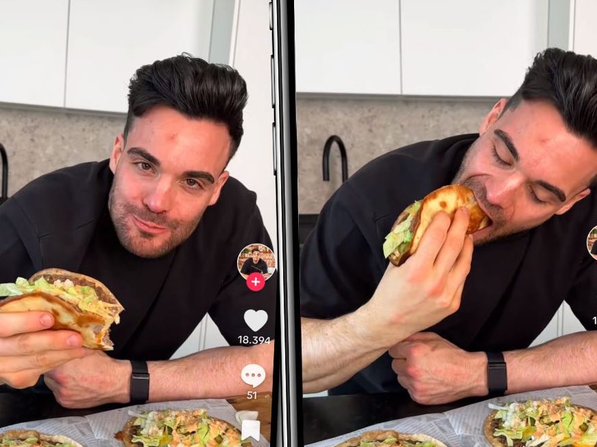 Mit über 18.5K Likes und 52 Kommentaren wird das Rezept für Cheeseburger Tacos auf TikTok zum neuen kulinarischen Trend. Eine einfache, schnelle und unwiderstehlich leckere Kreation.