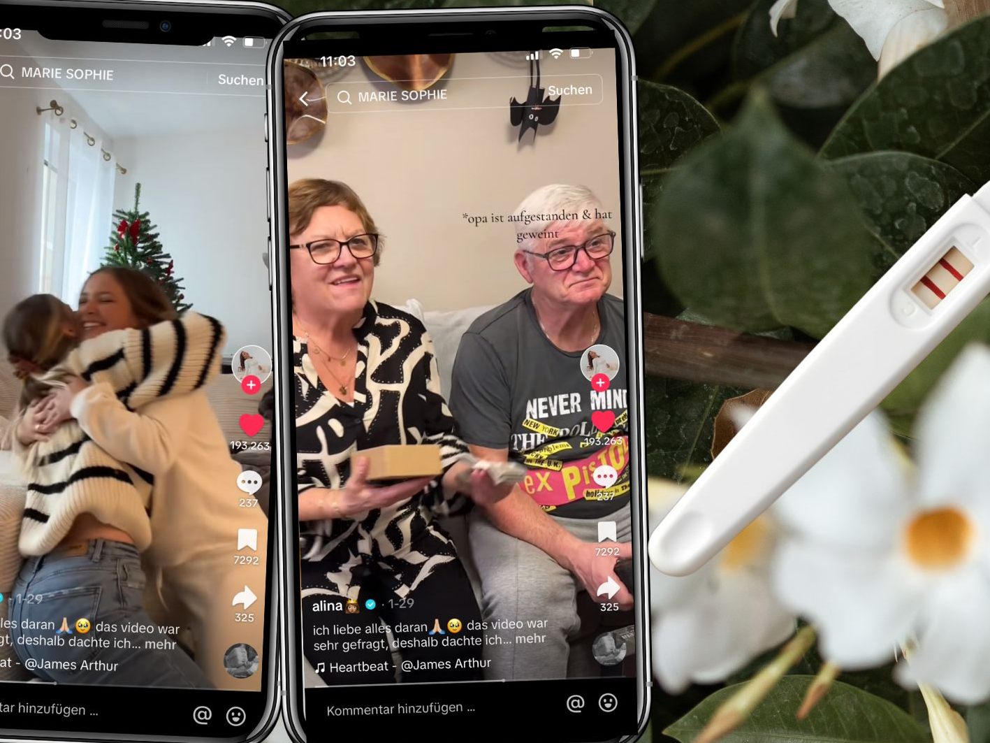 Ein herzerwärmendes Video einer werdenden Mutter auf TikTok geht viral, als sie die emotionalen Reaktionen ihrer Familie und Freunde auf ihre Schwangerschaft festhält.