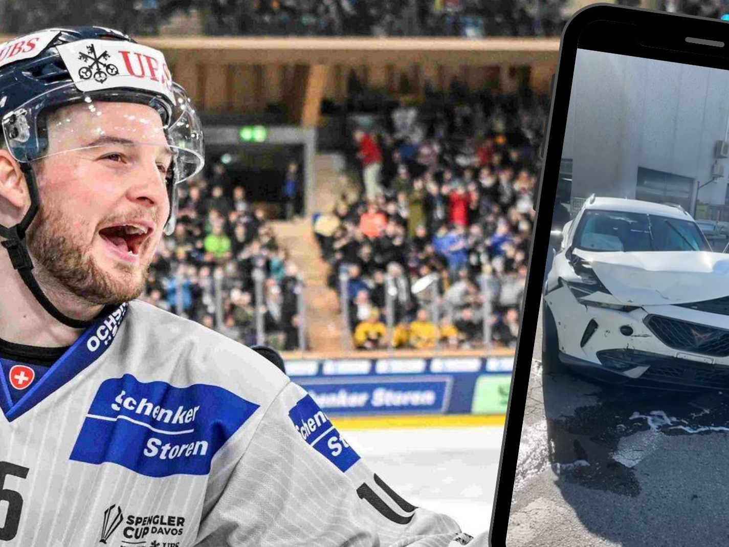 Dominic Zwerger spricht über seinen Autounfall.
