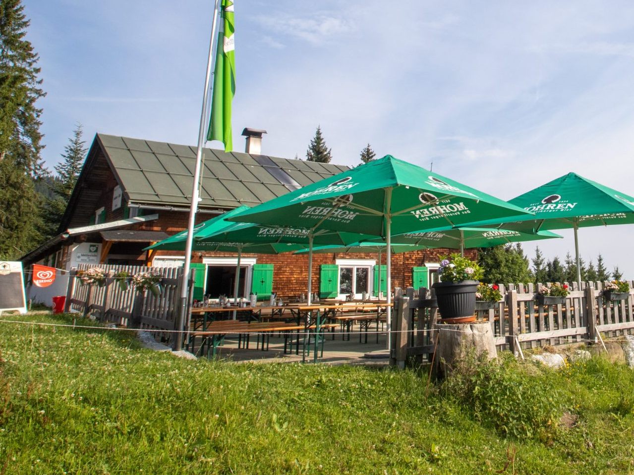 Ein neuer Pächter für diese Hütte wird gesucht.