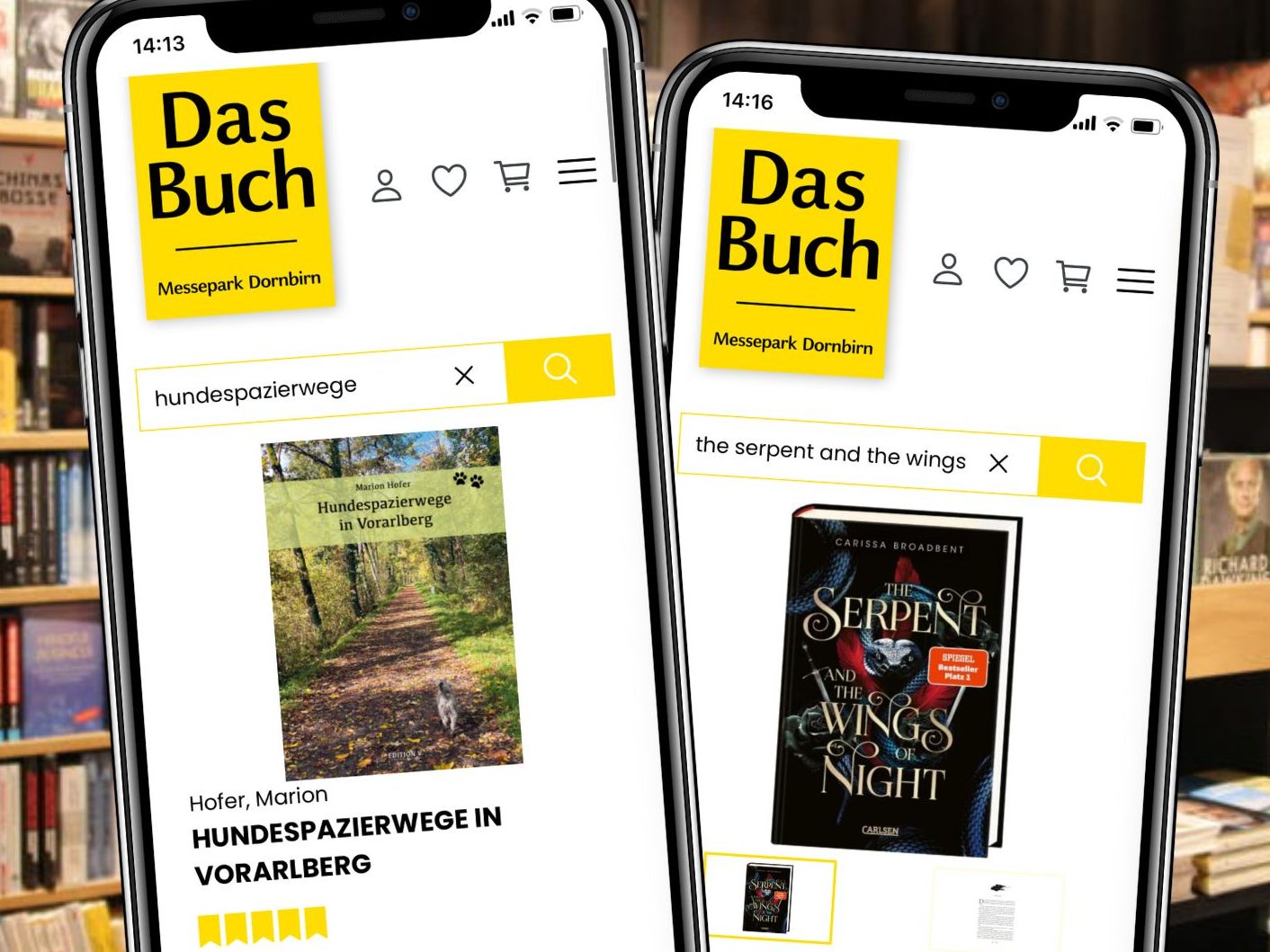 Das sind derzeit die absoluten Bestseller bei "Das Buch"!