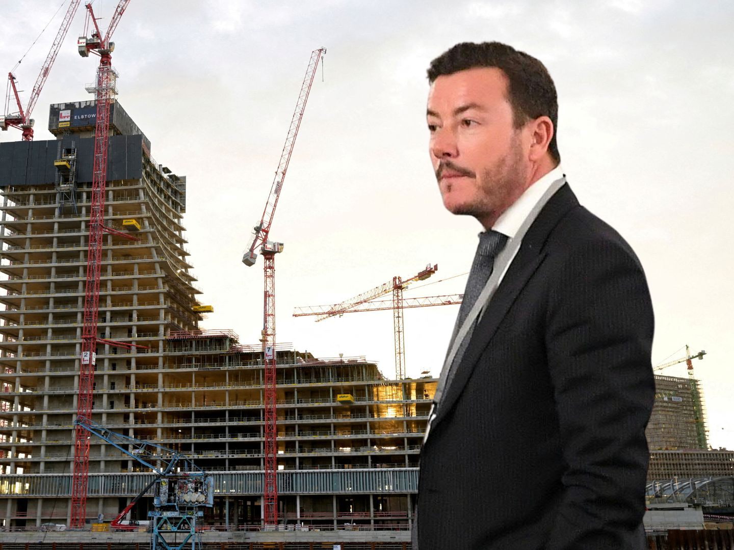 Nach der Insolvenz der deutschen Elbtower-Projektgesellschaft soll Mitte März der Verkaufsprozess für den unvollendeten Hochhausbau beginnen.