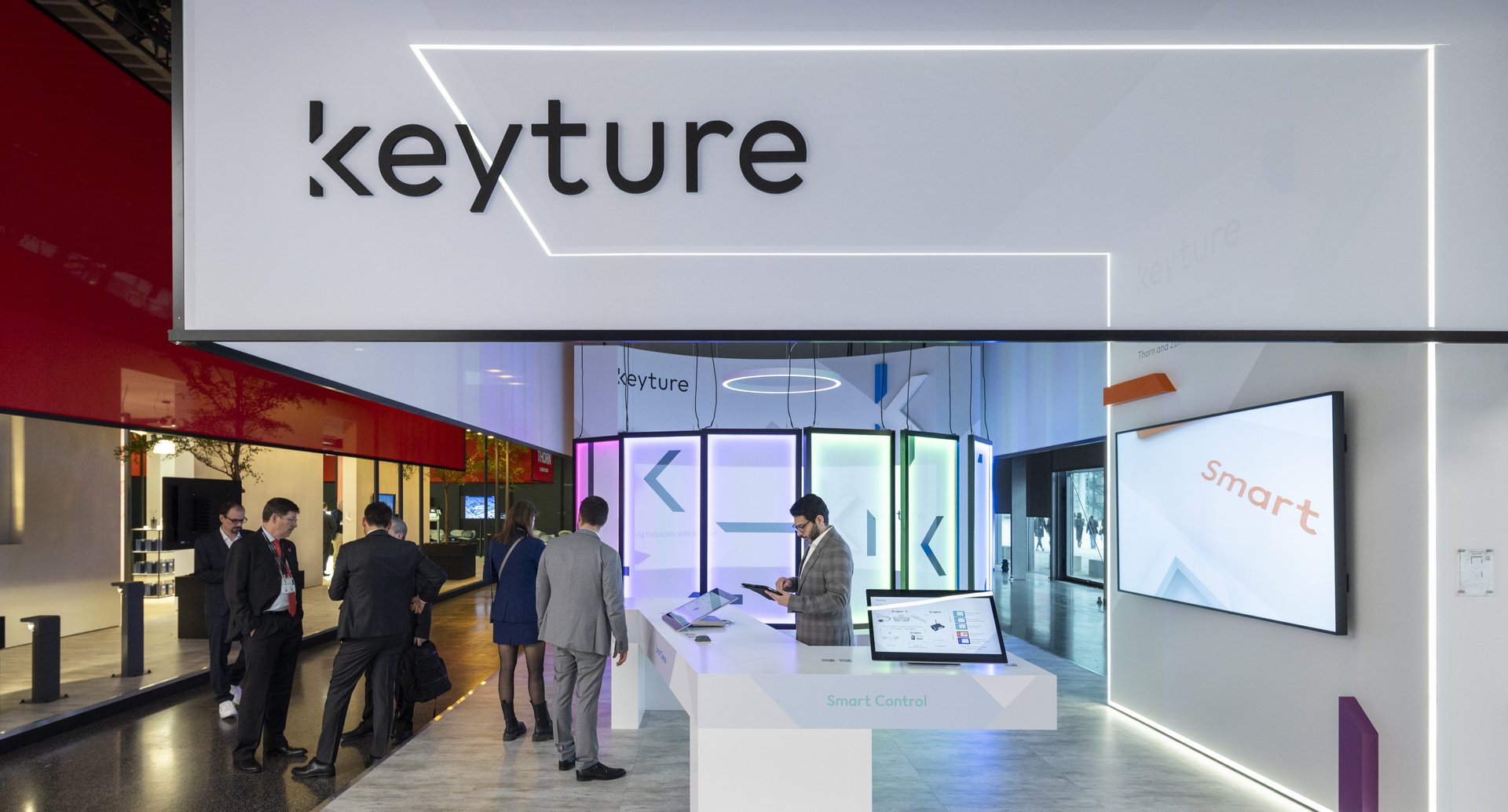 Zumtobel Group stellte ihre neue IoT-Produktmarke Keyture erstmals öffentlich vor. 