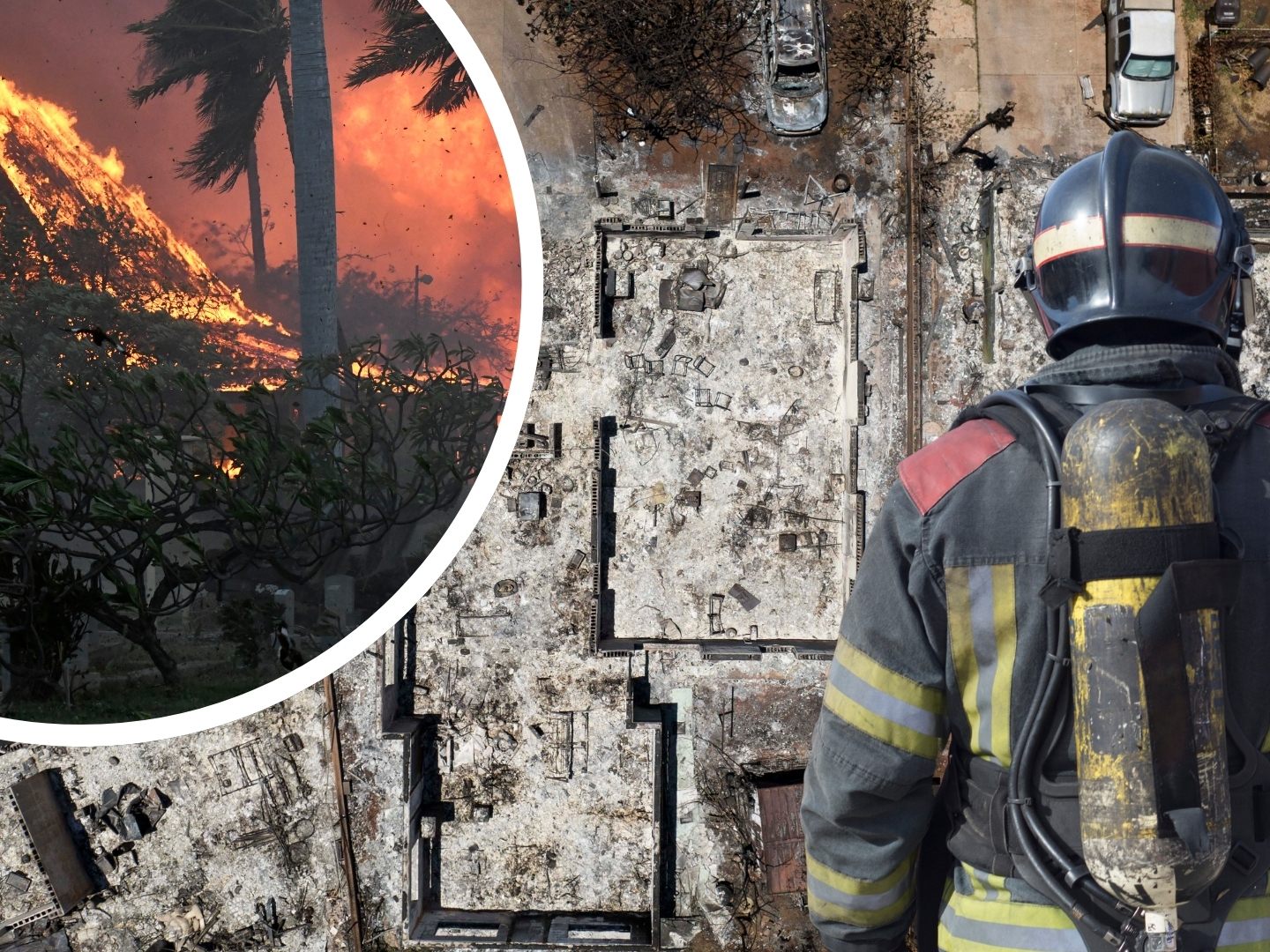 Das Feuer welches Tausenden ihr Zuhause nahm