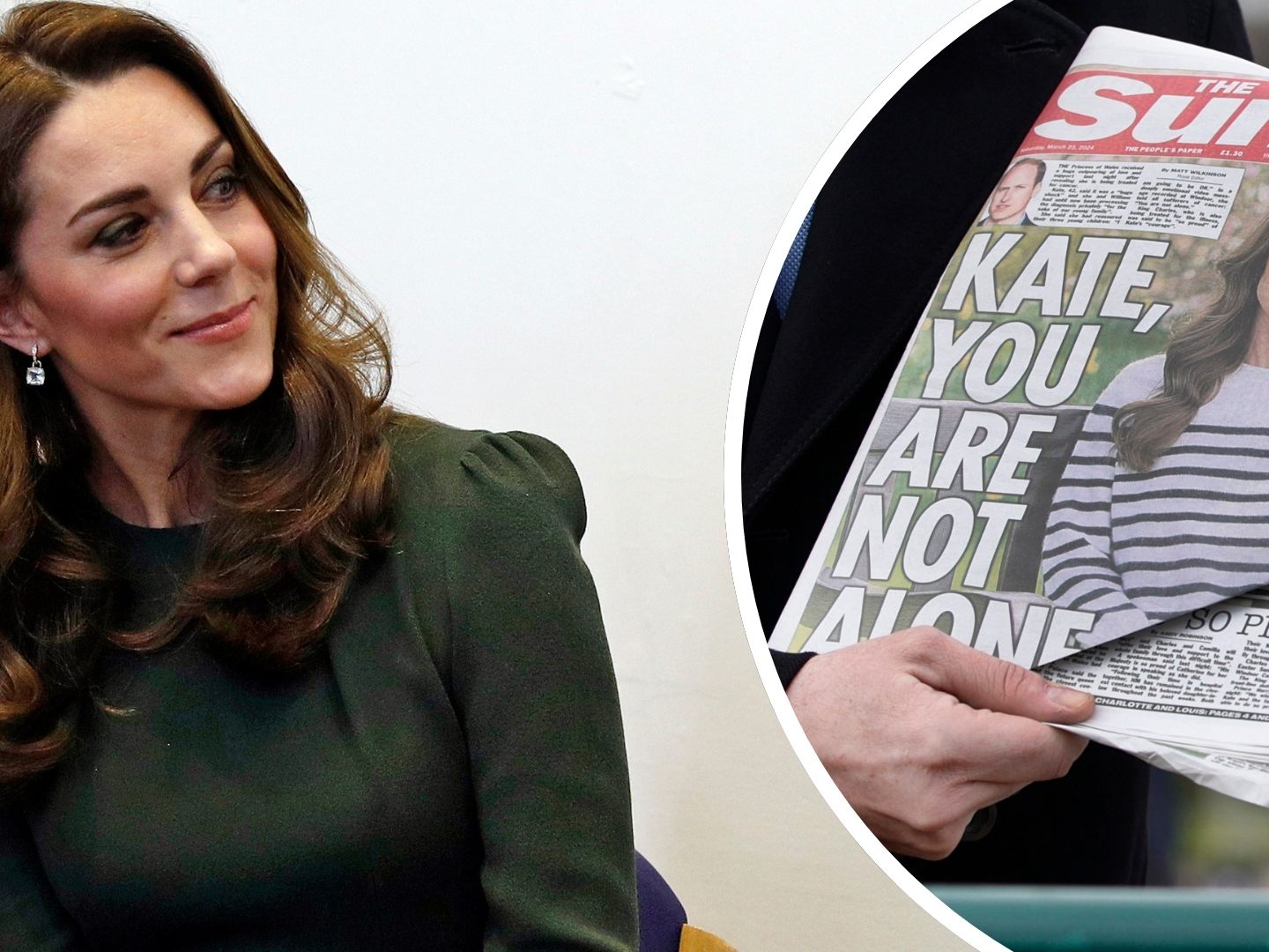 Prinzessin Kate bekommt nach Krebsdiagnose viel Zuspruch.