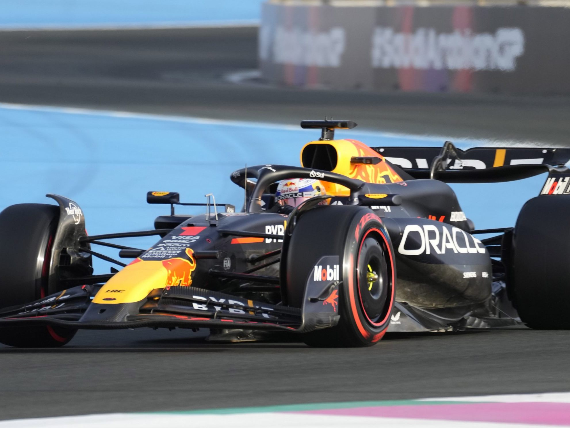 Verstappen war auch im Jeddah-Training wieder der Schnellste.