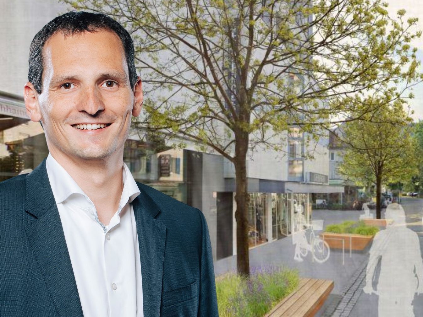 Die südliche Marktstraße soll noch heuer zur Begegnungszone werden. Stadt