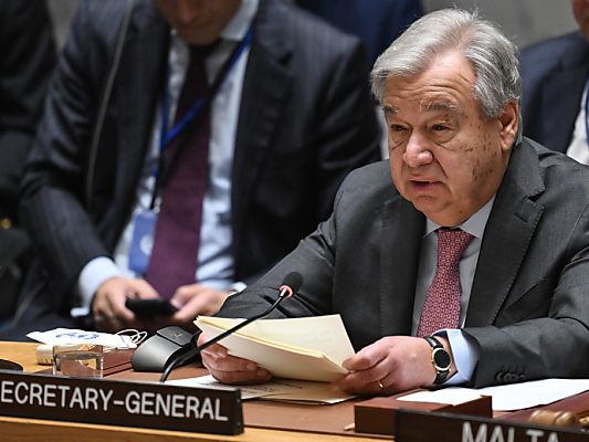 UNO-Generalsekretär António Guterres (Archivbild)