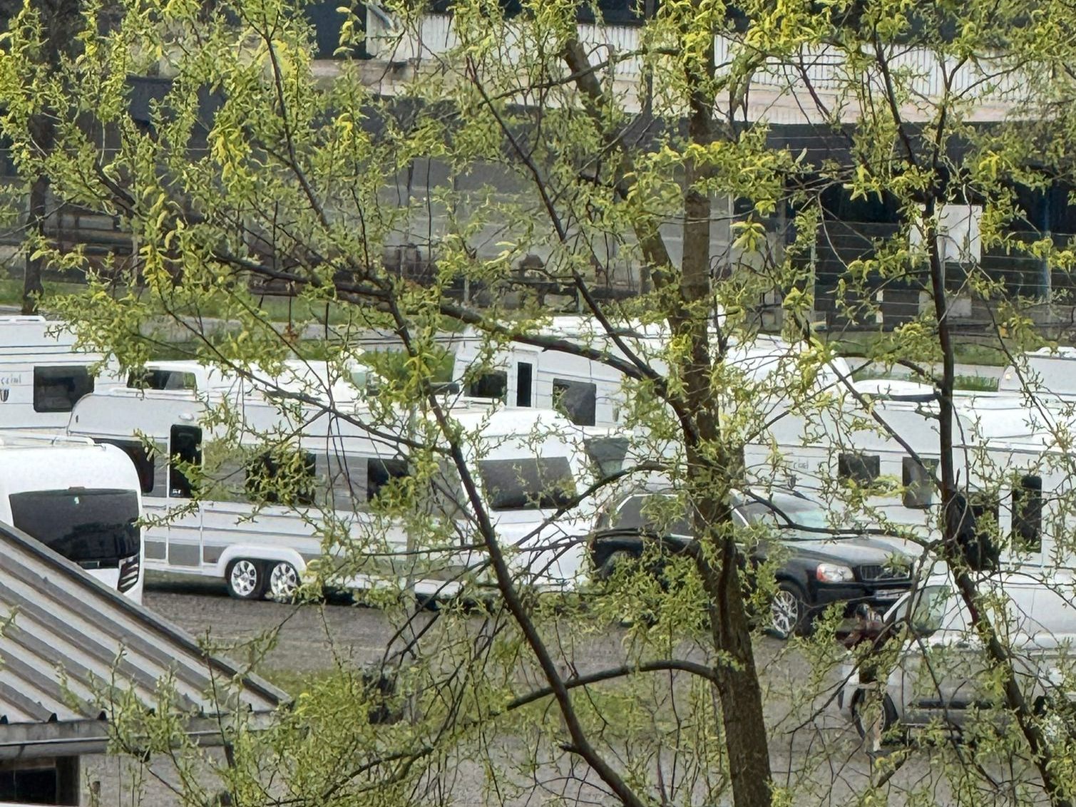 Die Gruppe machte mit ihren Wohnwagen in Dornbirn Halt.
