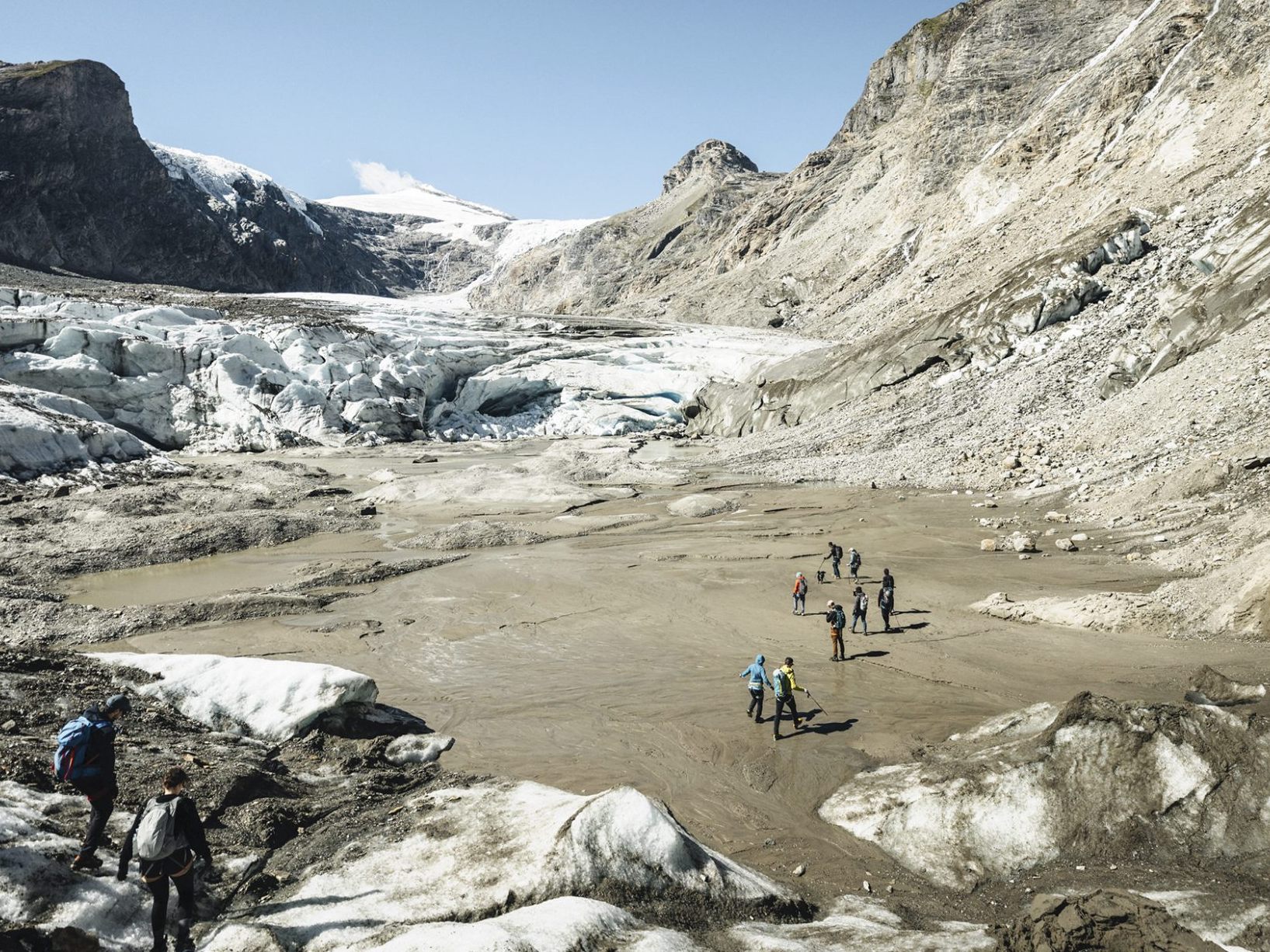 Die Gletscher in Österreich schwinden immer mehr.