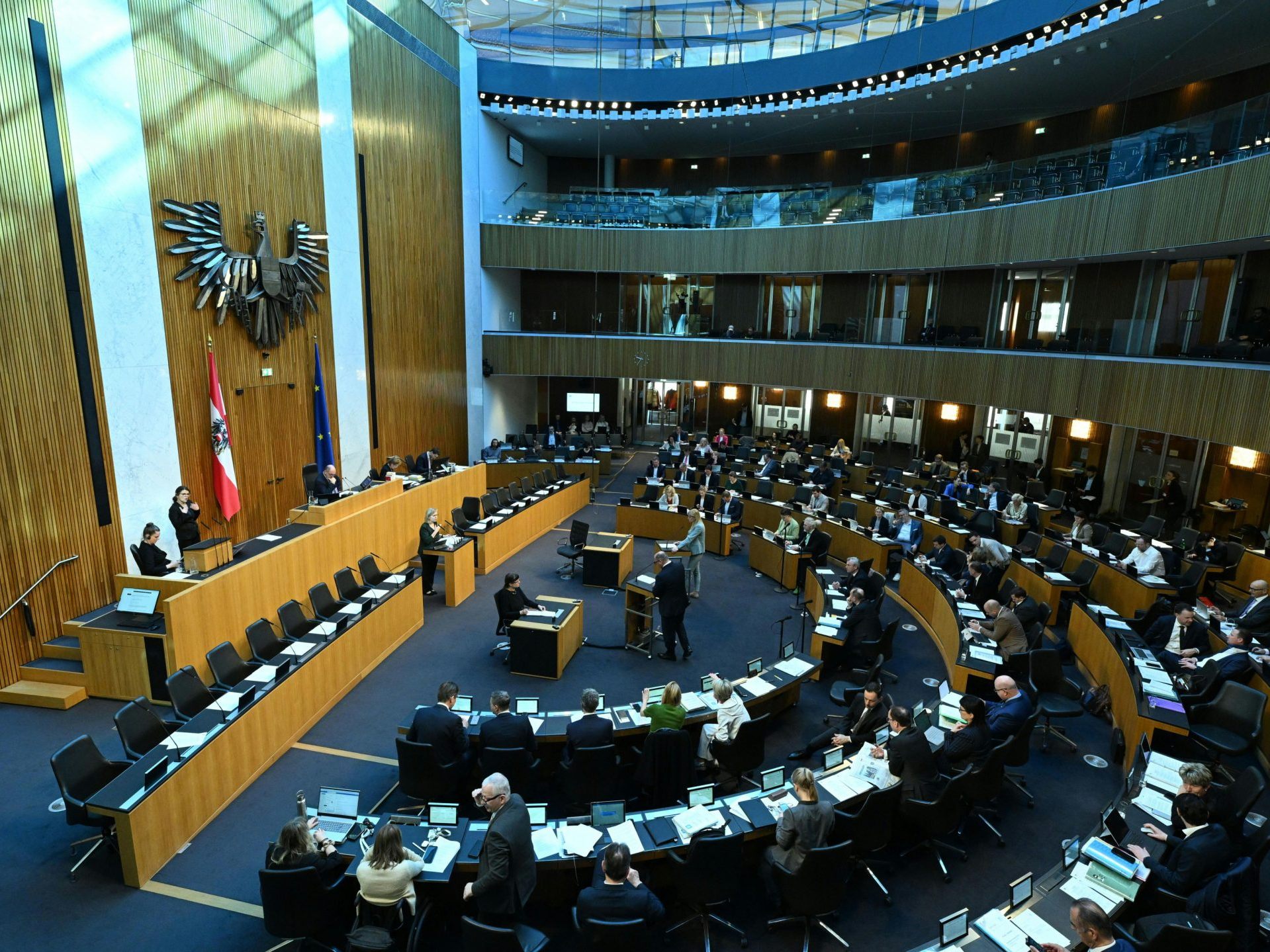 Nationalrat am Mittwoch ab 9 Uhr.