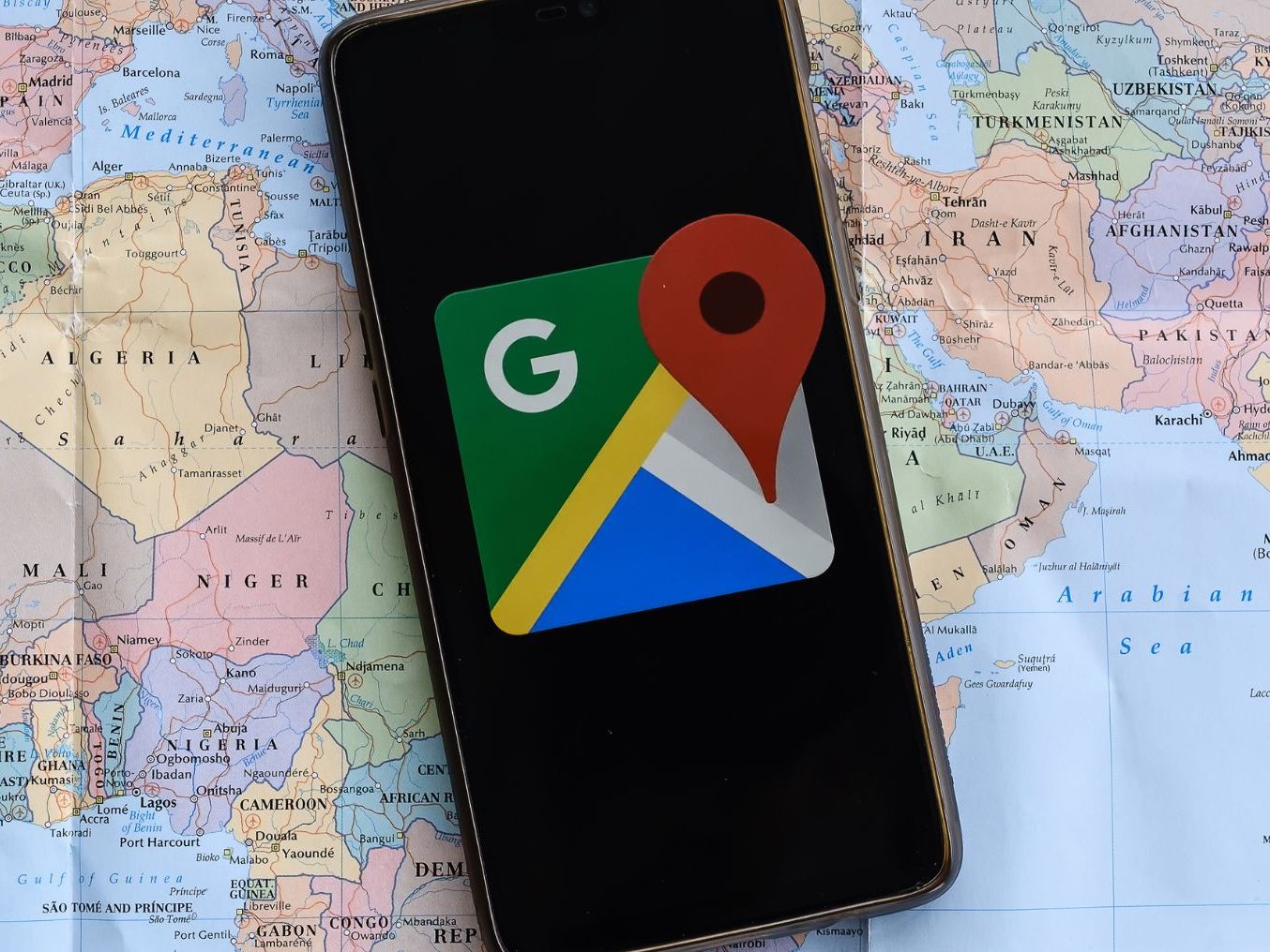 Update bei google Maps.