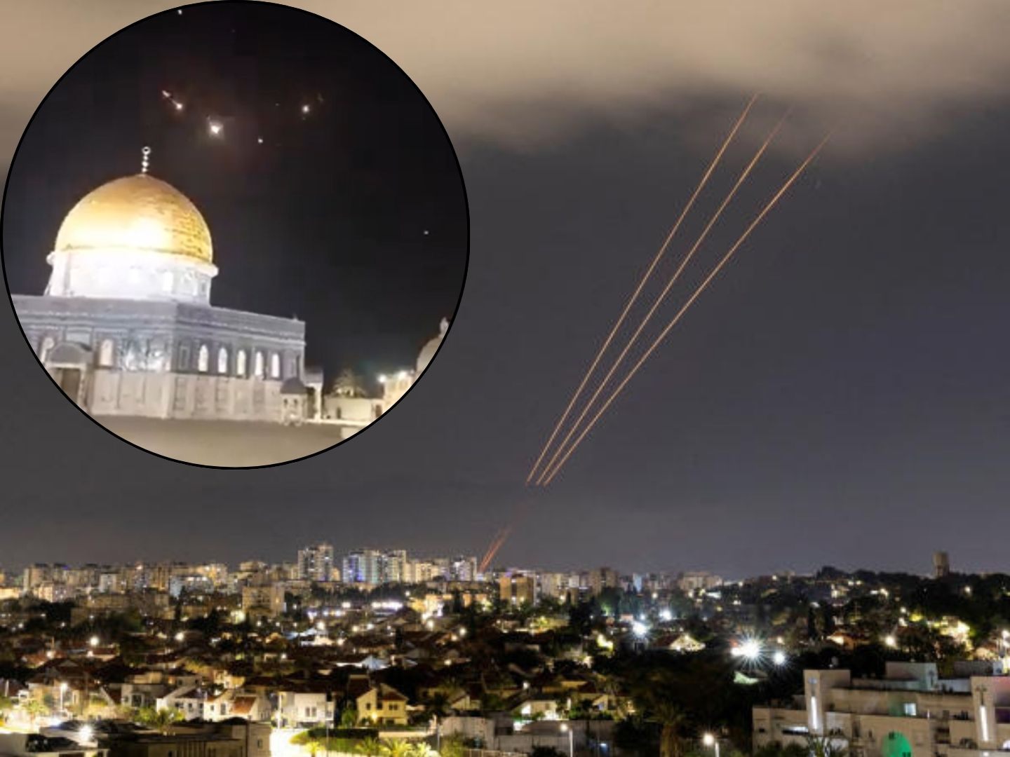 Iran greift Israel an.