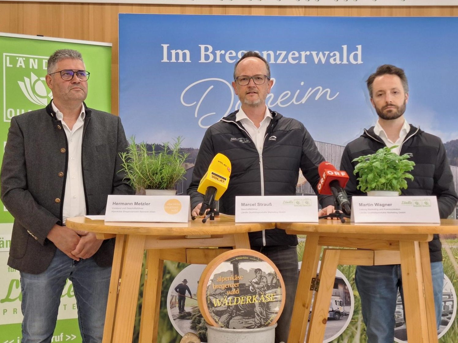 Wie geht man beispielsweise bei Alpenkäse Bregenzerwald mit Inflation und Klimawandel um?