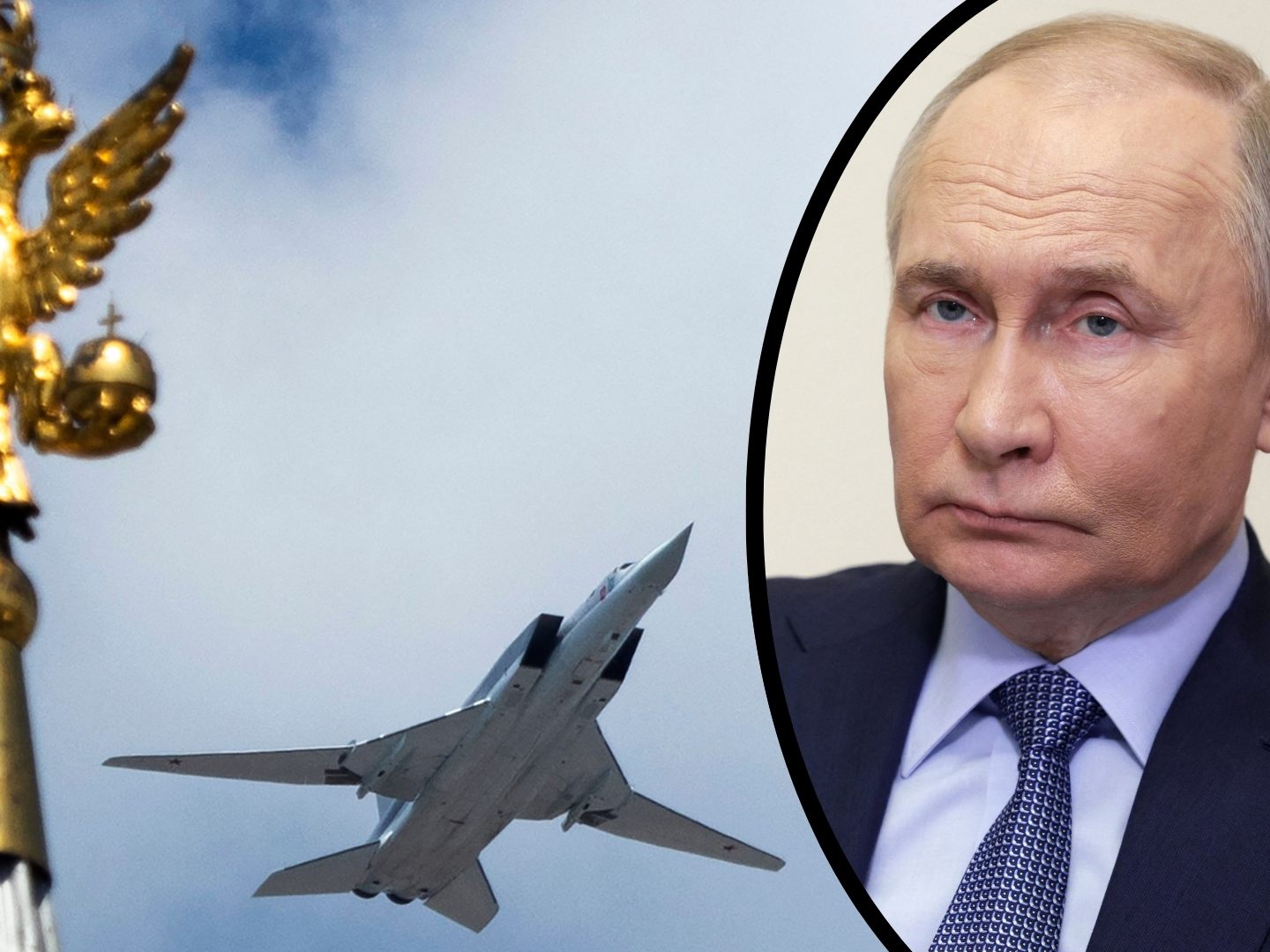 Ein russischer Bomber ist abgestürzt (Symbolbild)