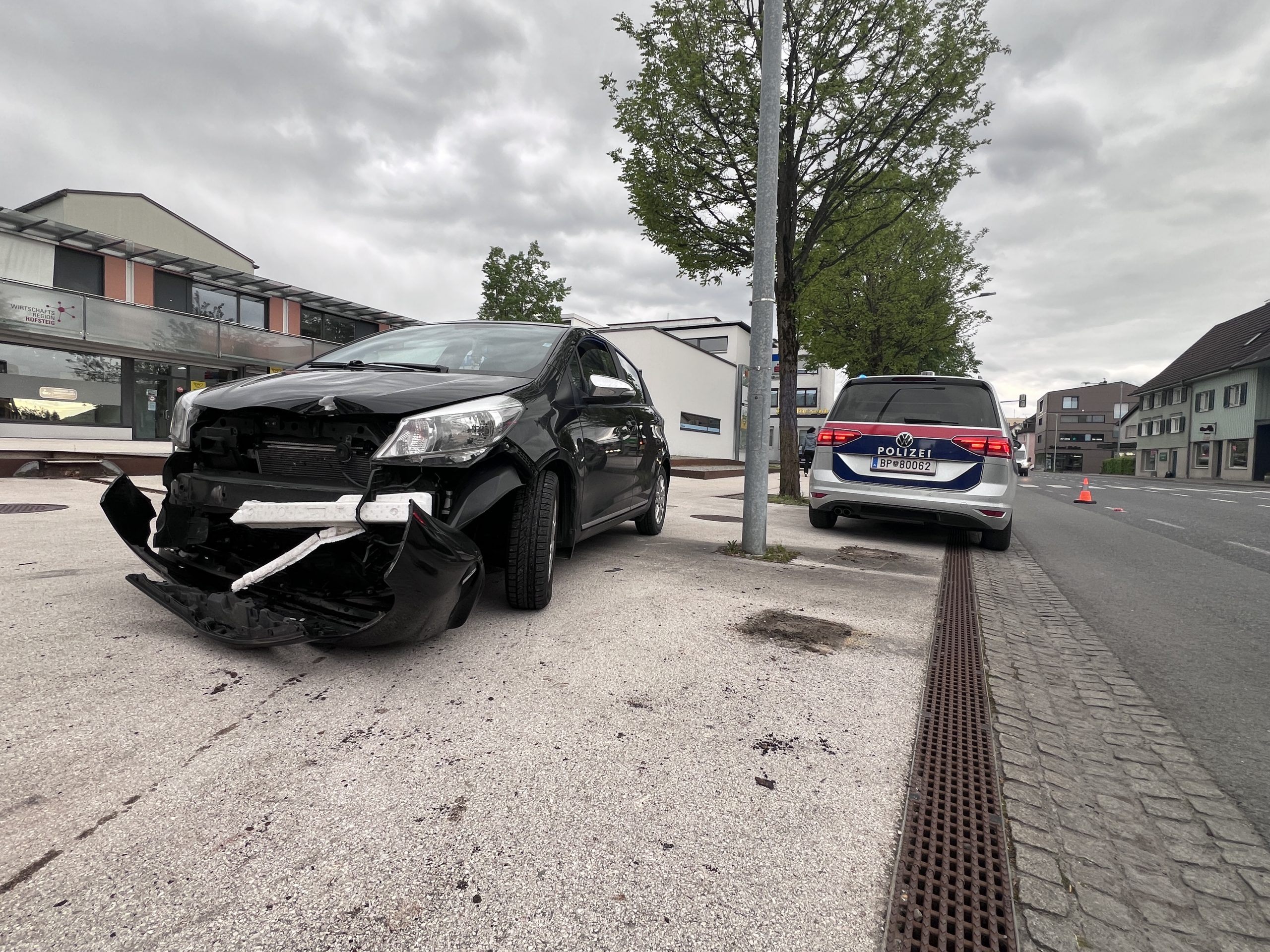 Am Dienstagabend kam es in Lauterach zu einem Unfall.