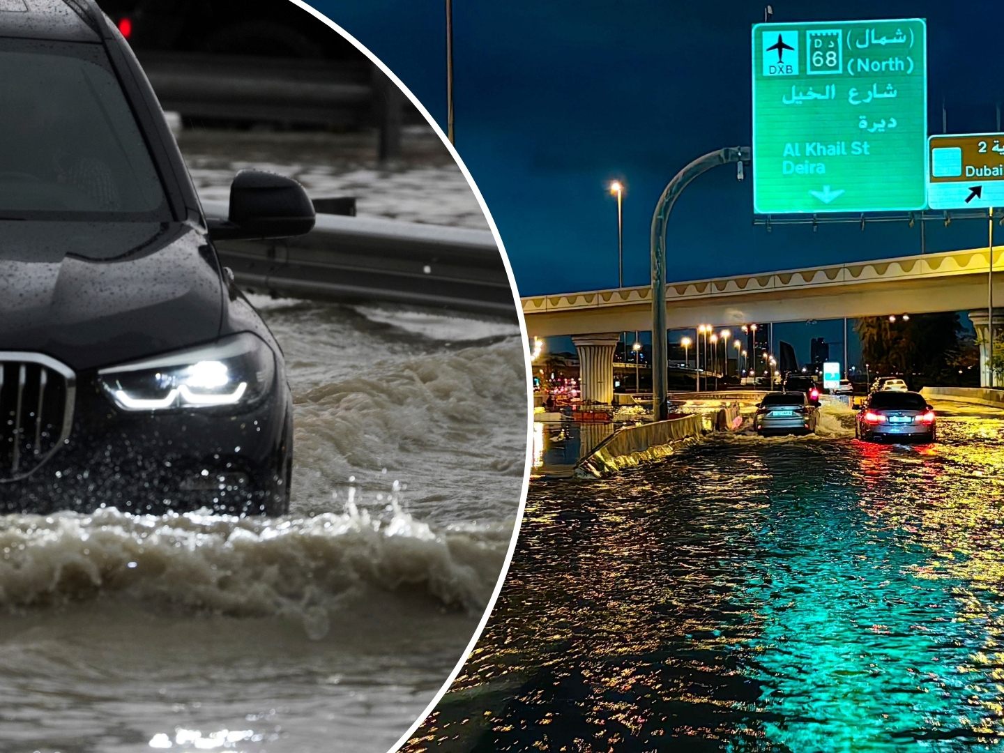 Heftige Unwetter sorgen für Chaos in Dubai.