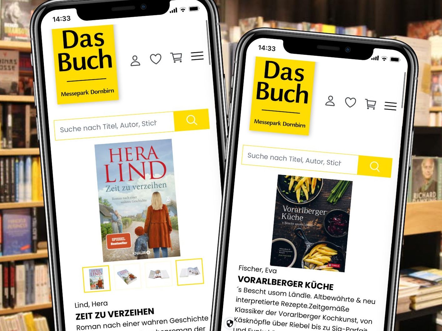 Das sind derzeit die absoluten Bestseller bei "Das Buch"!