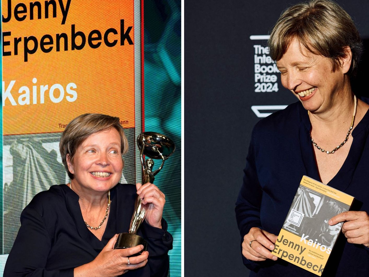 Jenny Erpenbeck ist als erste Deutsche mit dem International Booker Prize ausgezeichnet worden.
