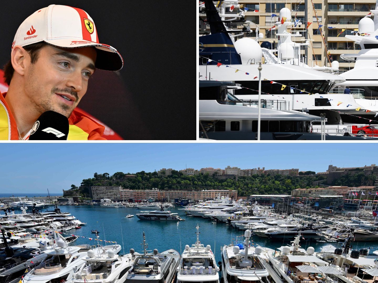 Charles Leclerc zeigt sich bei der Pressekonferenz vor dem Rennen gelassen