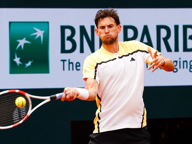 Dominic Thiem scheidet bei den French Open 2024 in der zweiten Qualifikationsrunde gegen Otto Virtanen aus.