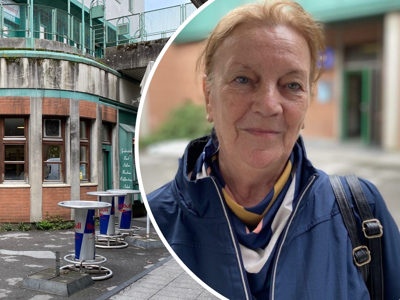 Angela Hrncic würde die Bäckerei am Bahnhof vermissen.