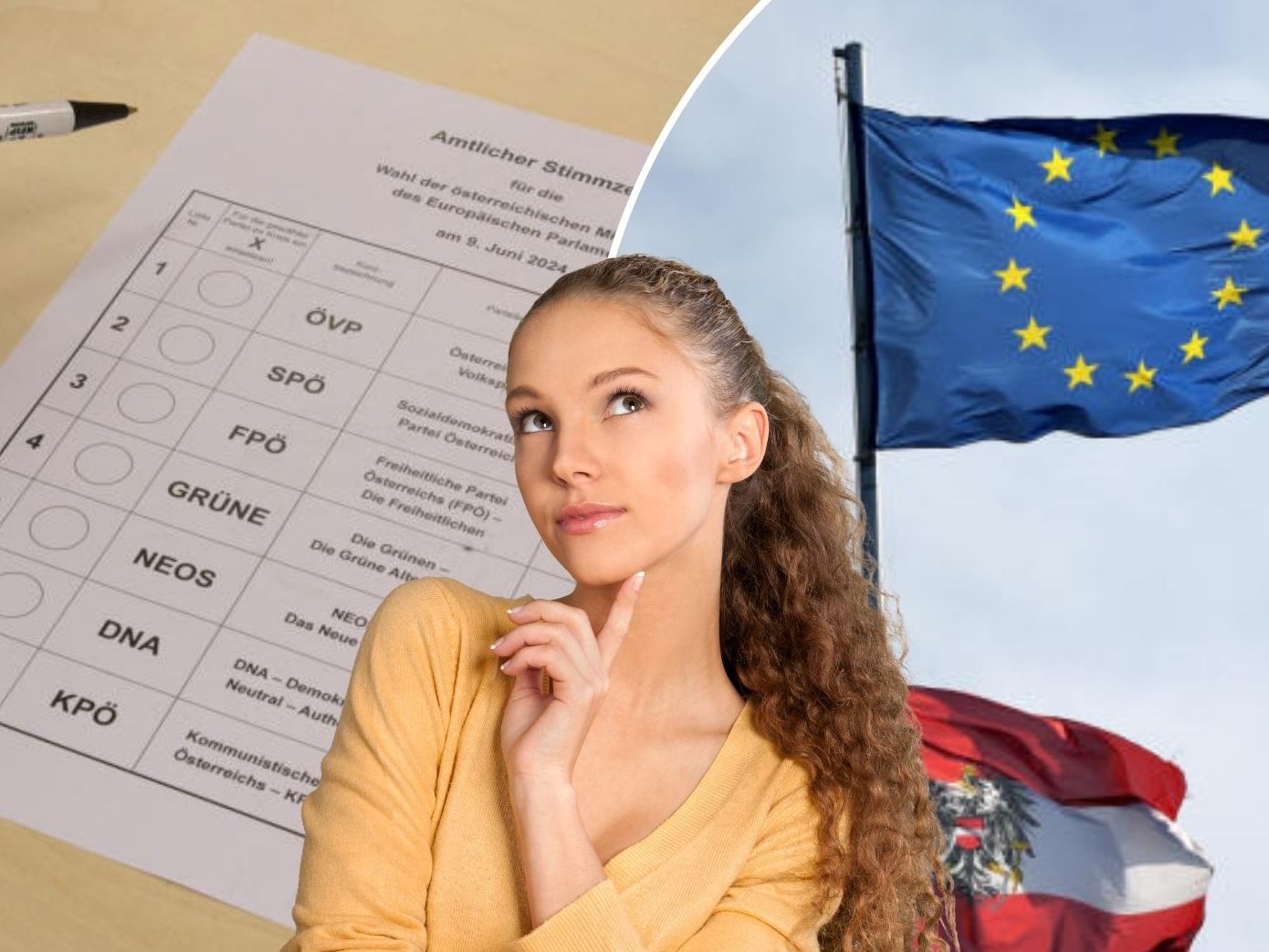 So geben Sie Ihre Stimme bei der EU-Wahl am Wahltag richtig ab.