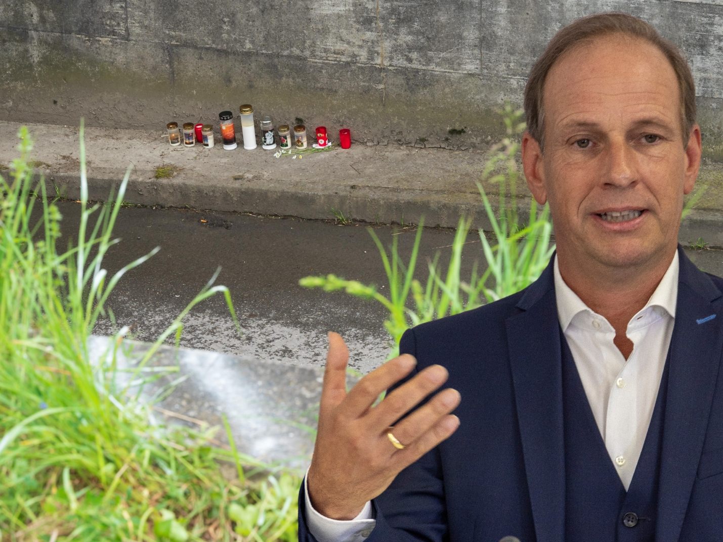 Bürgermeister Dieter Egger zum tödlichen Radunfall in Hohenems.