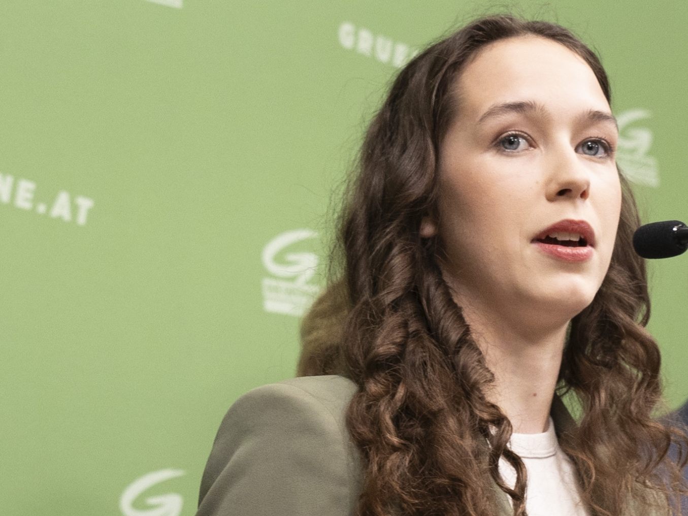 Die grüne EU-Spitzenkandidatin Lena Schilling.