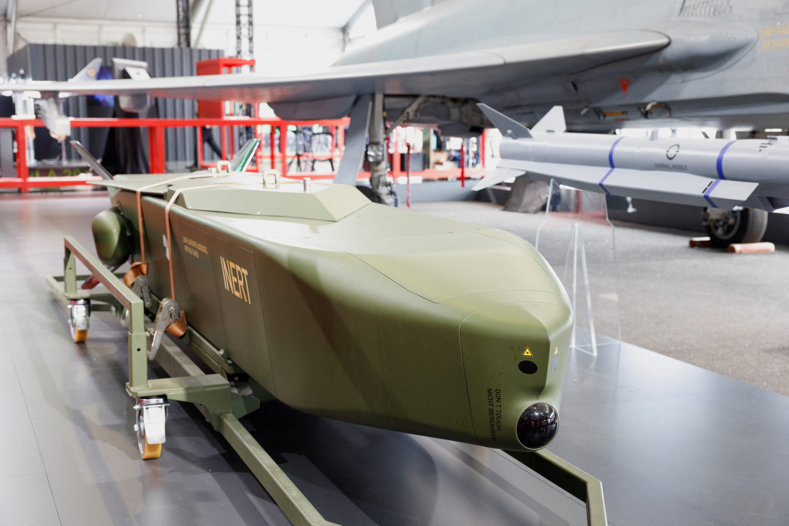 Der Marschflugkörper des Typs Taurus.
