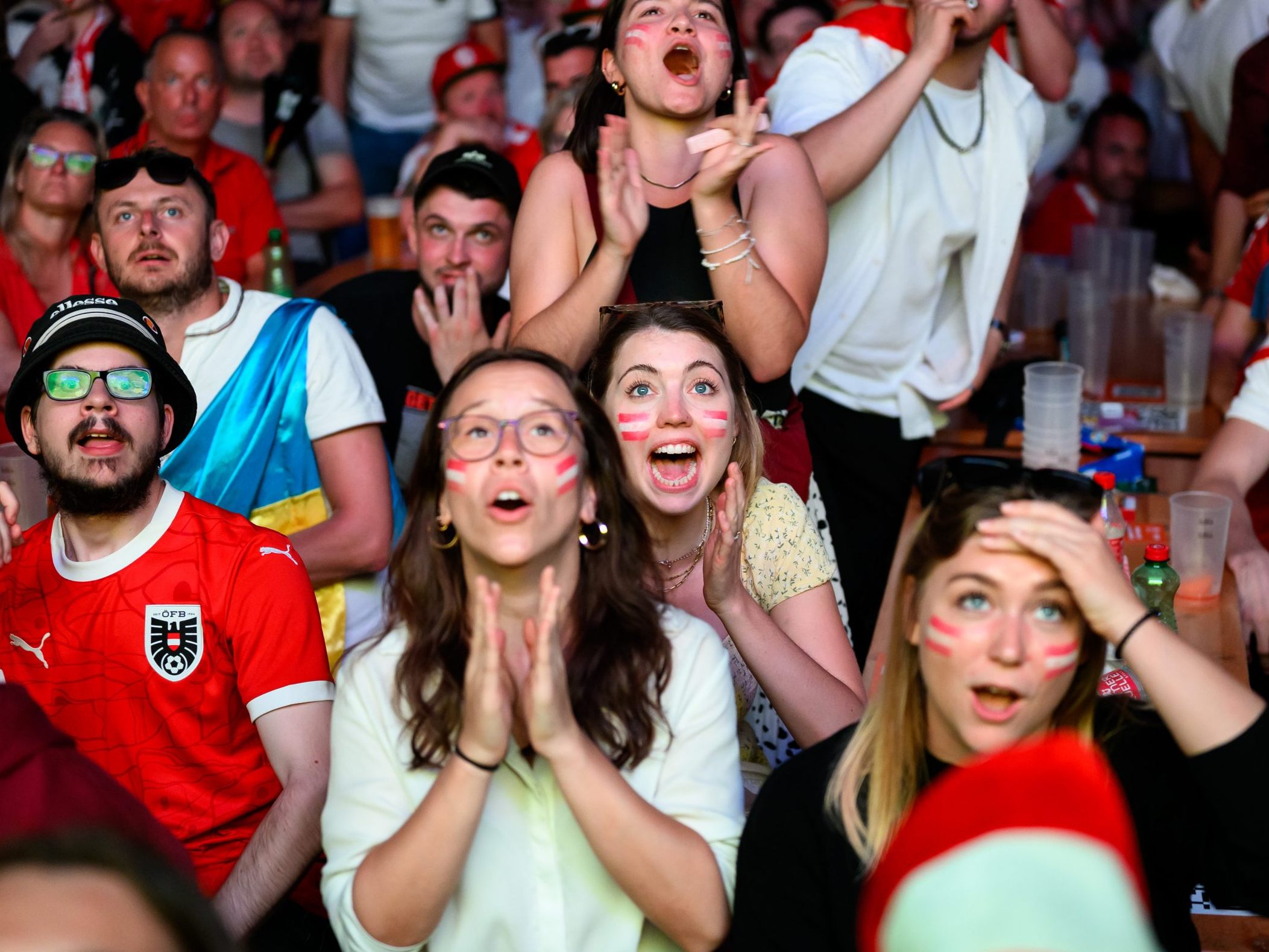 Österreichs Chancen auf den Achtelfinal-Einzug stehen gut.