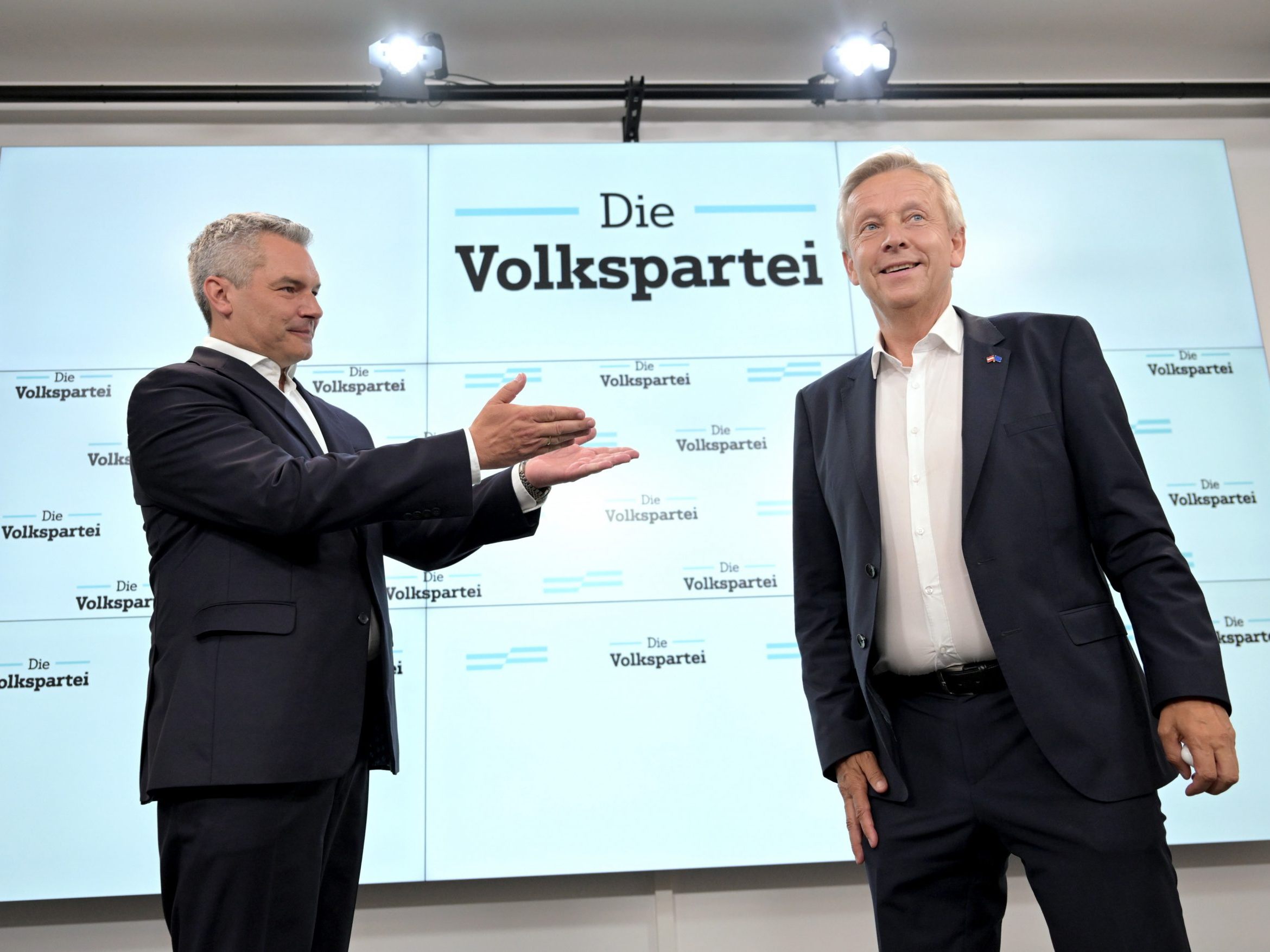 Für Nehammer ist das Ergebnis "überhaupt nicht erfreulich".
