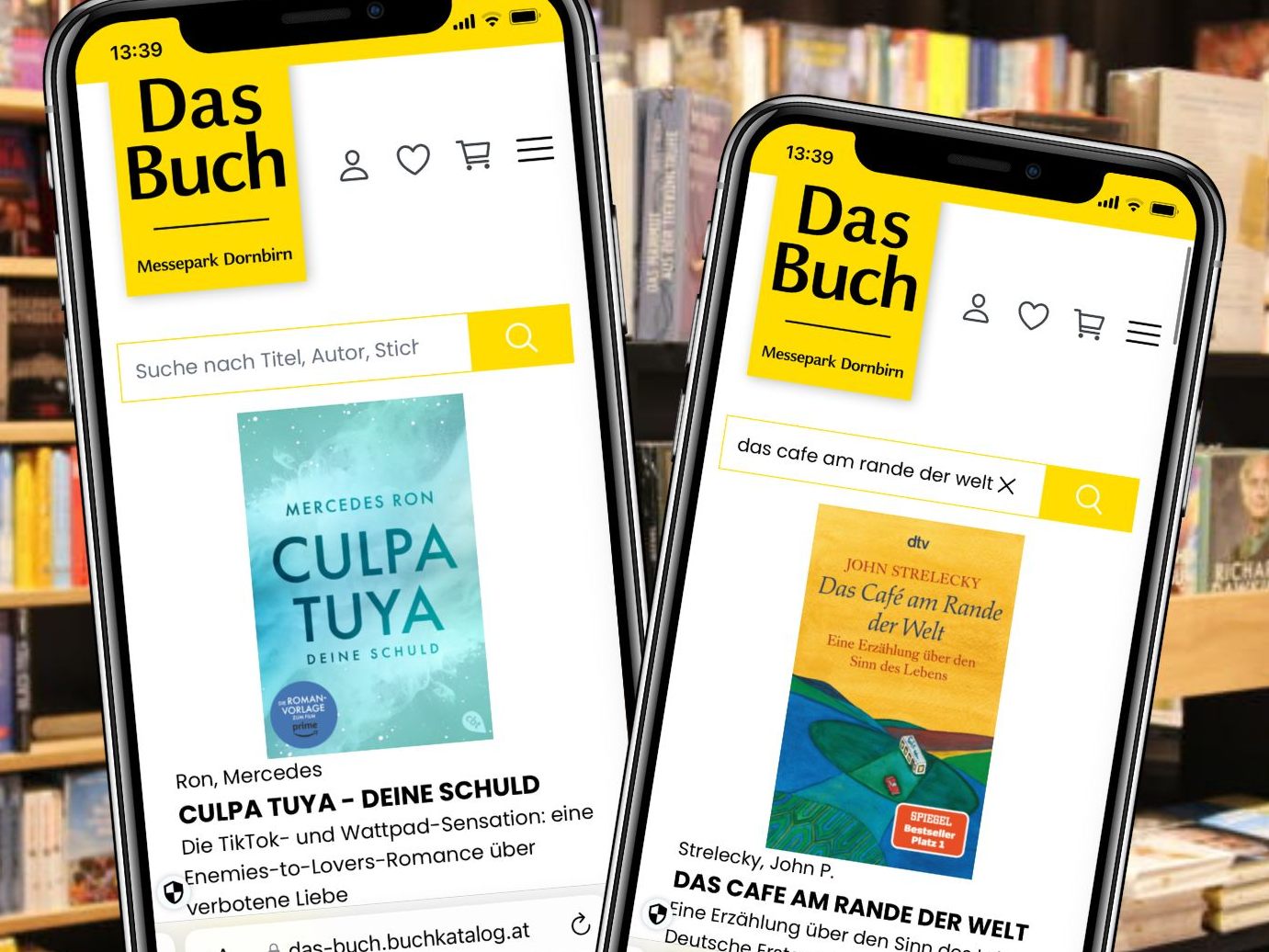 Das sind derzeit die absoluten Bestseller bei "Das Buch"!