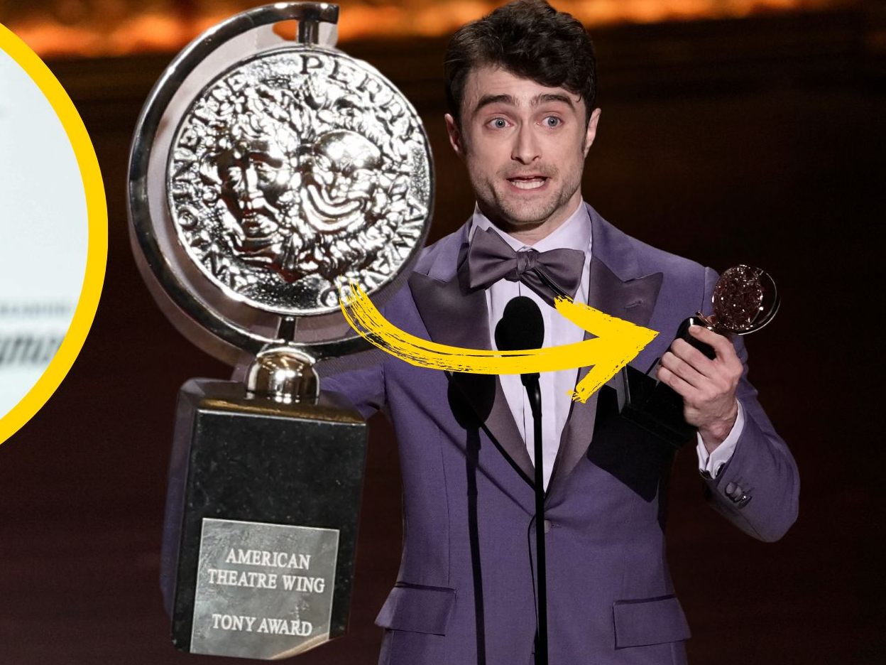 Daniel Radcliffe gewinnt den Tony Award für die beste Nebenrolle in „Merrily We Roll Along“