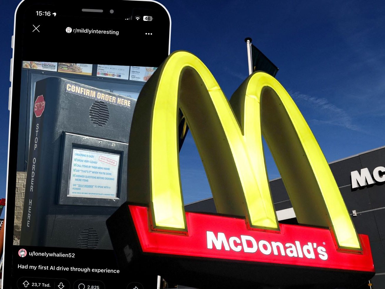 Die amerikanische Fast-Food-Kette McDonald's plant, vermehrt auf Künstliche Intelligenz (KI) zu setzen, um die Effizienz und Genauigkeit bei der Aufnahme von Bestellungen an McDrive-Schaltern zu verbessern.