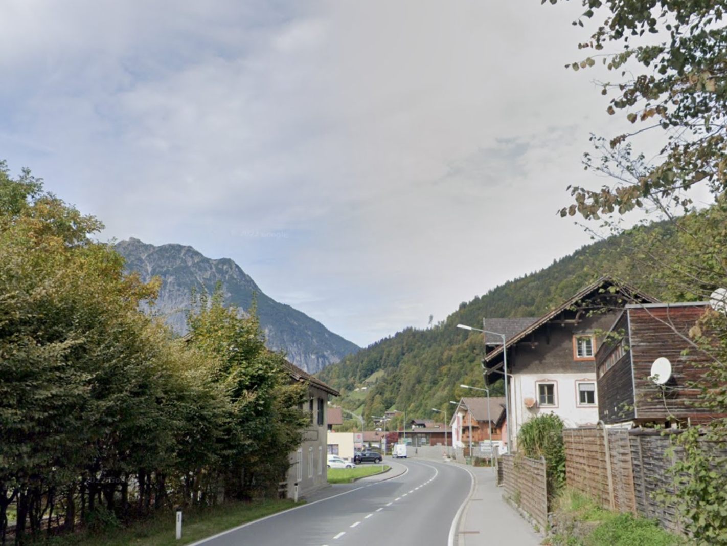 Auf dieser Straße ist es zu dem Unfall gekommen