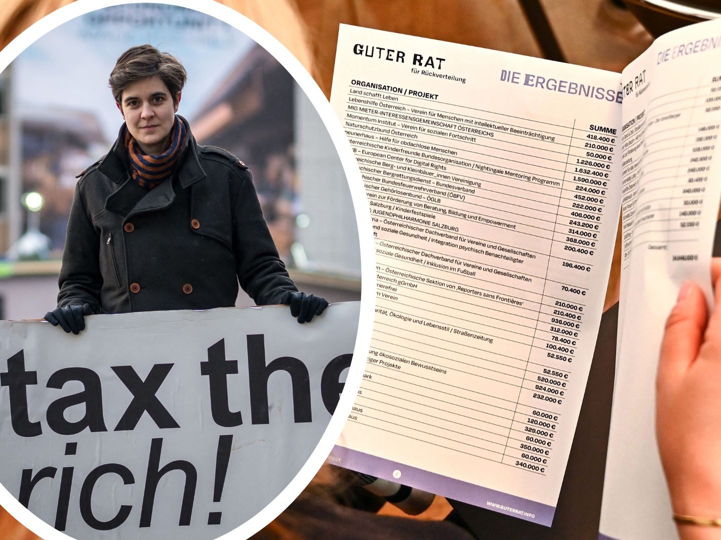 Eingesetzter Rat präsentierte Ergebnis - 25 Mio. Euro gehen an unterschiedlichste Initiativen