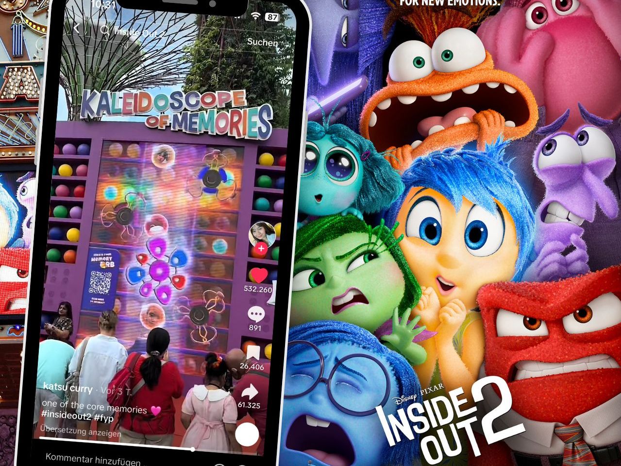 In Singapur gibt es eine besondere Aktion zum zweiten Teil des Films "Alles steht Kopf"