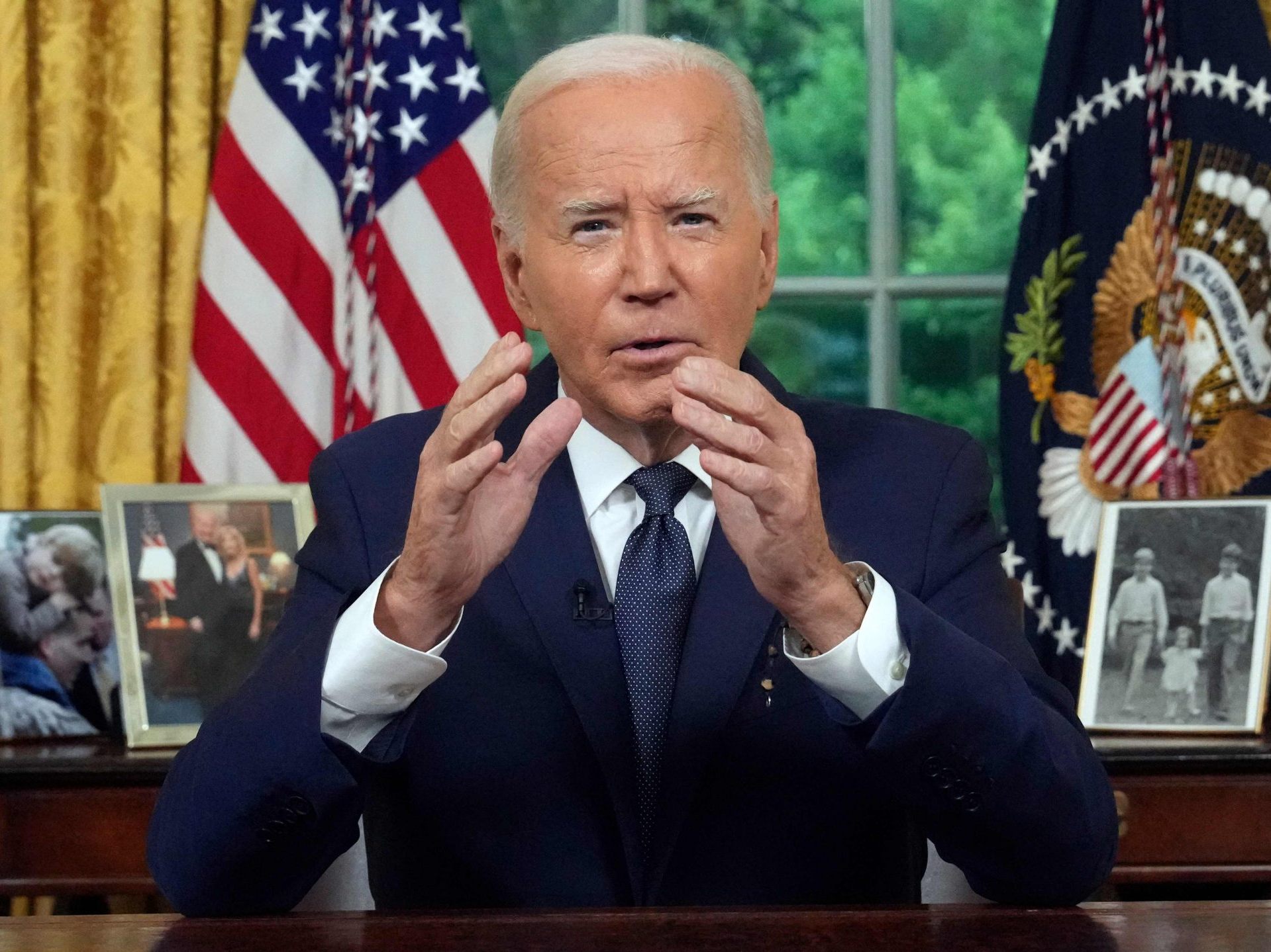 US-Präsident Joe Biden hat sich nach dem Attentat auf Donald Trump an die Nation gewandt.