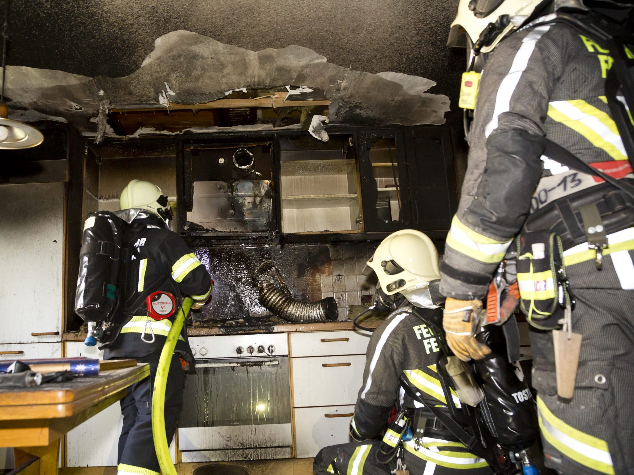 Brand in Feldkirch.