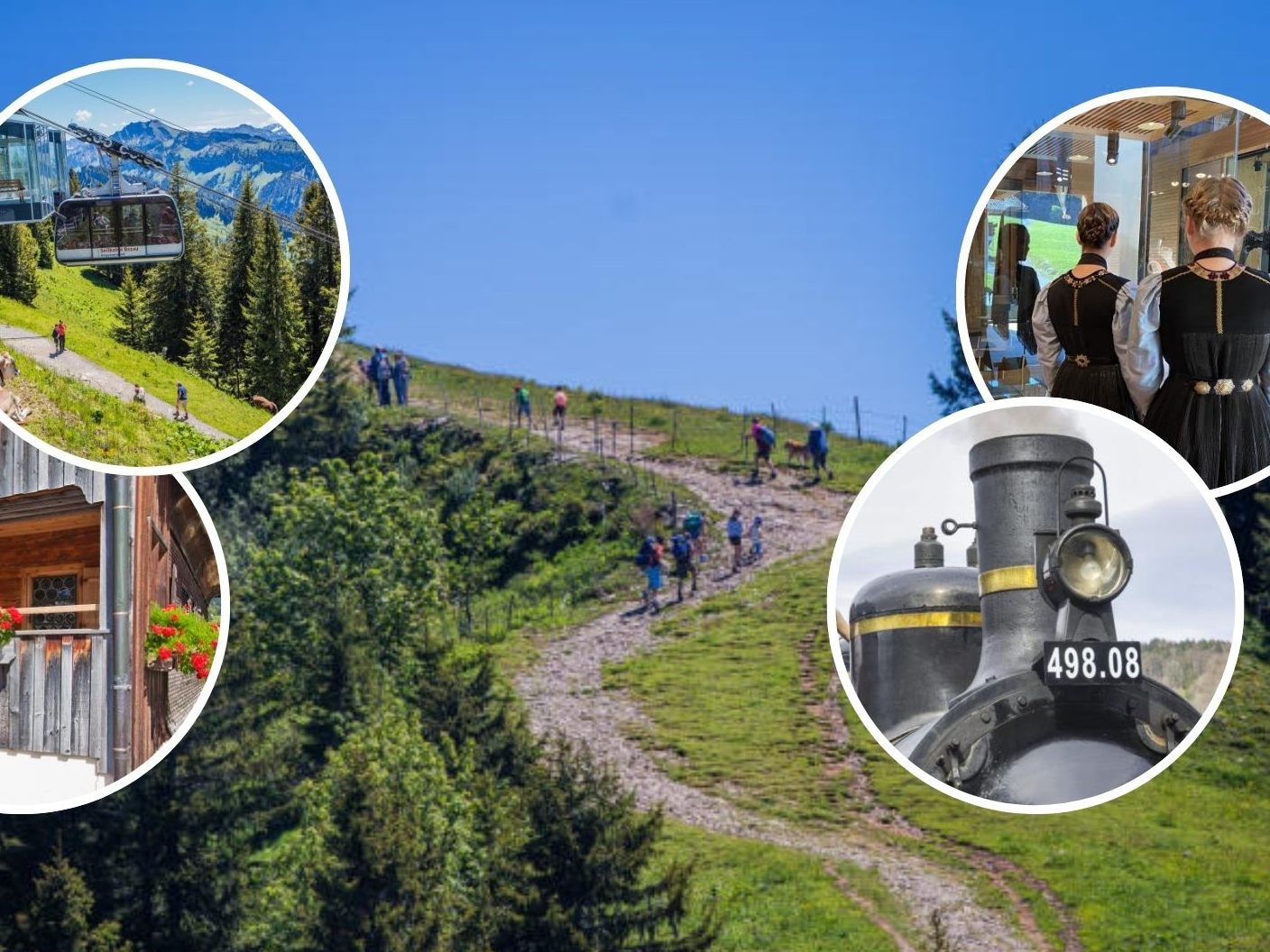 Hier finden Sie die 10 beliebtesten Ausflugsziele im Bregenzerwald!