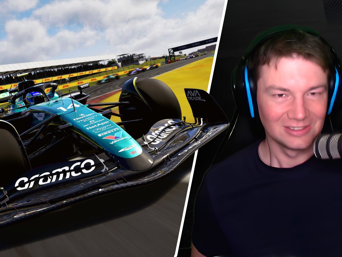 Twitch-Streamer "SkyKartoffel" ist Experte für die "EA Sports F1"-Games.